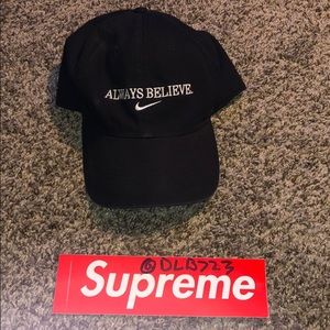 always believe nike hat